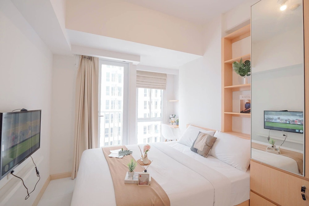Peach Touch Studio Room At Tokyo Riverside Pik 2 Apartment