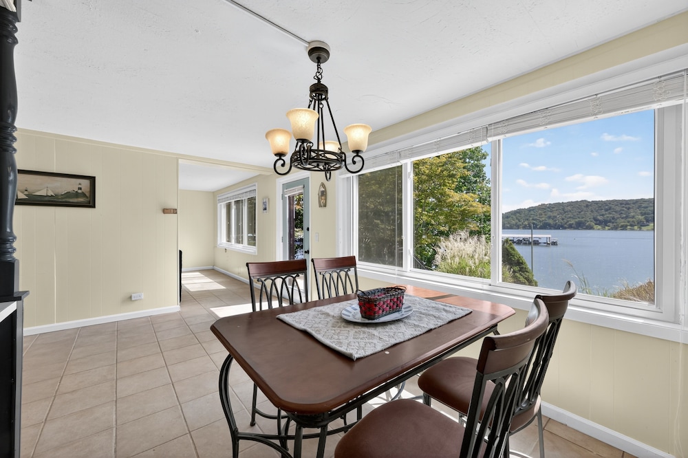 Lakefront Getaway With Private Dock & Scenic Views 3 Bedroom Home
