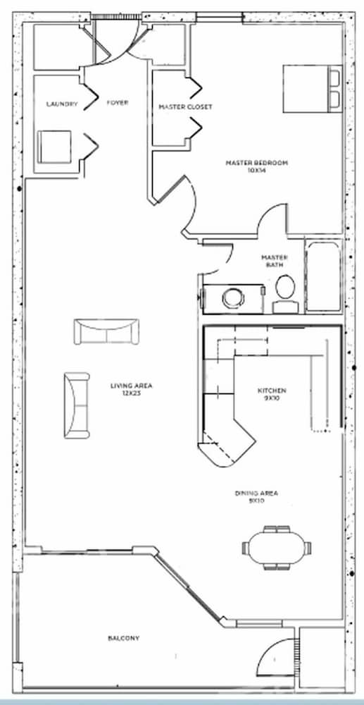 Phoenix X 102 1 Bedroom Condo