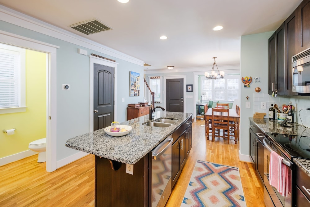 Eclectic 3BR Steps to Main Street With a Patio view 5