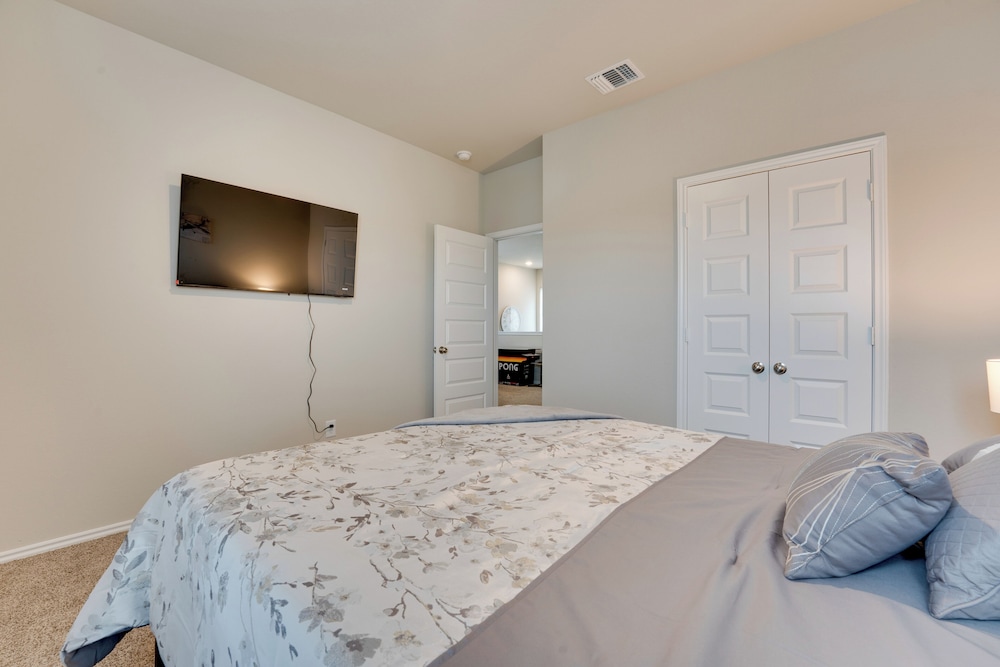6 Mi to Afb: Pool & Hot Tub Haven w/ Game Room