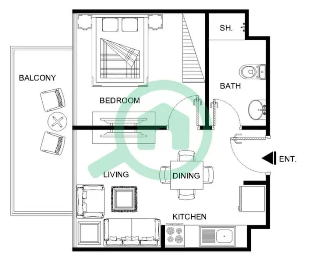 Dazzling 1 Bedroom in Golf Vita With Stunning View