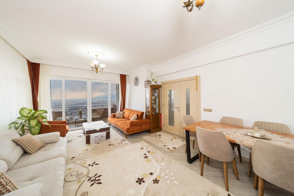 Apartment With Panoramic City View in Kepez