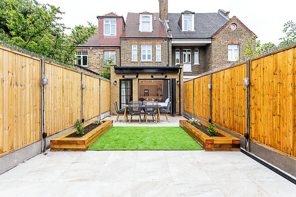 outdoor bbq area