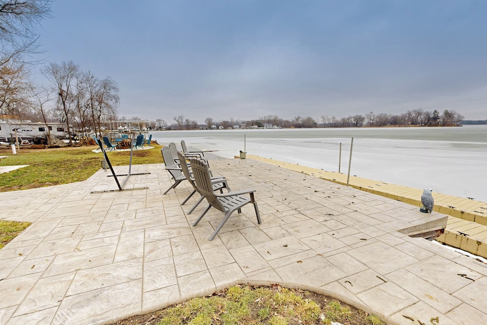 Lakefront Home w/ Fire Pit on Lake Marie