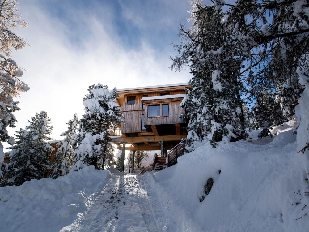 Chalet in Alps Near Ski Slopes With Jacuzzi