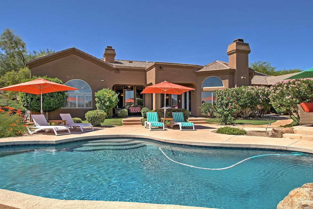 Luxe Scottsdale Home w/ Pool & Mountain Views!