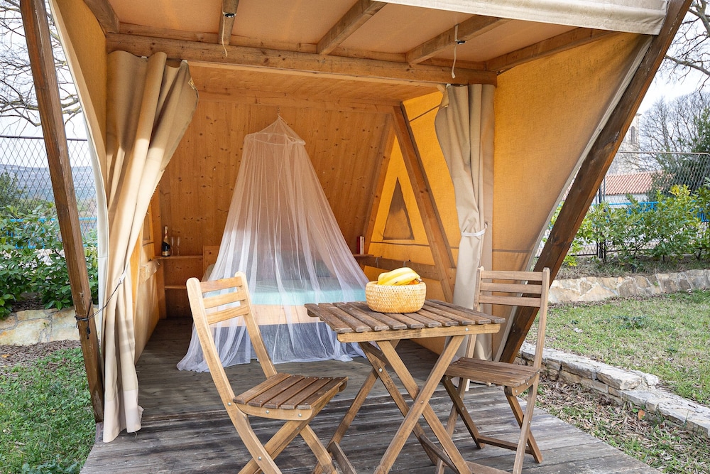 French Nateko Glamping Tent view 2