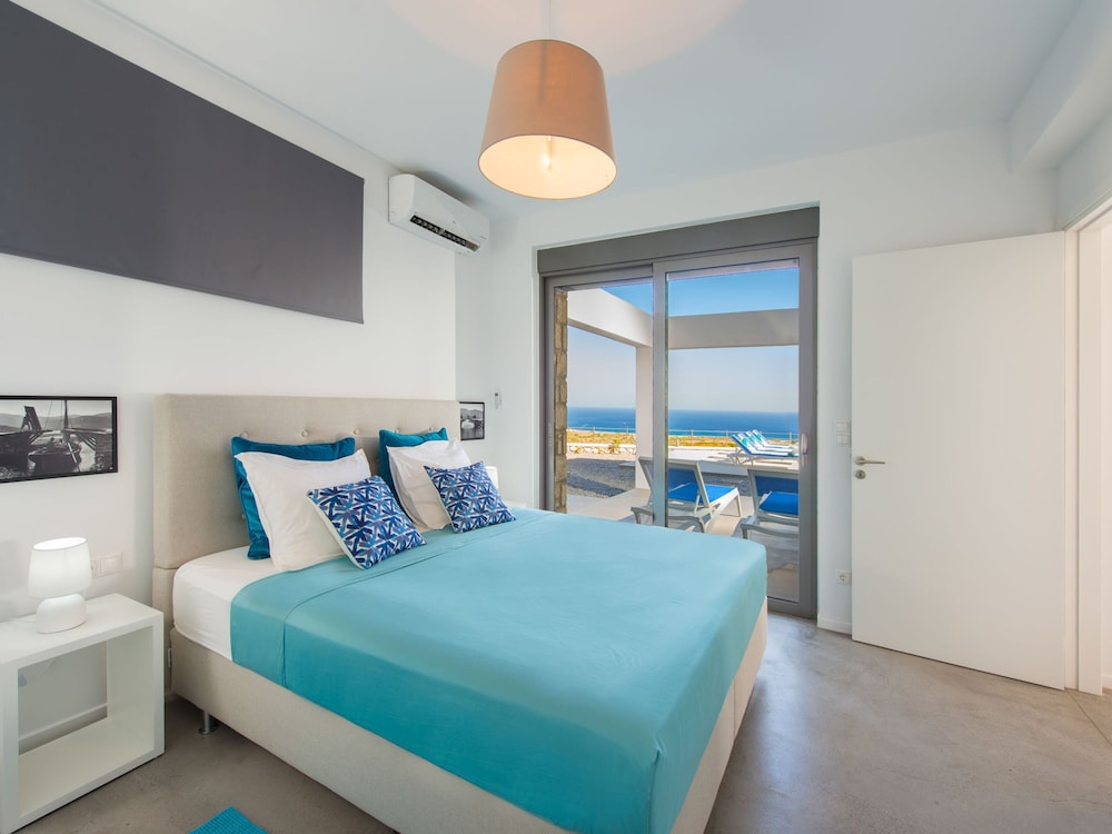 Sea View Villa in Kalythies with Private Pool near 3 Beaches view 2