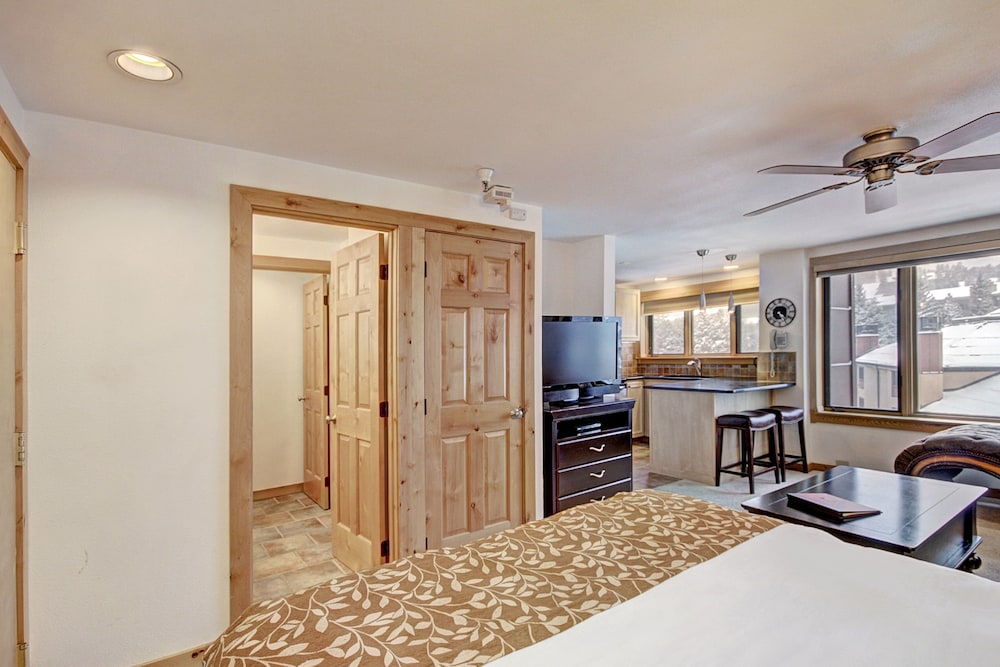 Ski-in/ski-out Studio W/snowy Alpine Views - Walk To Main St Studio Bedroom Condo by RedAwning