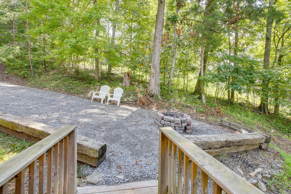 Secluded Jamestown Cabin w/ Fire Pit! view 5
