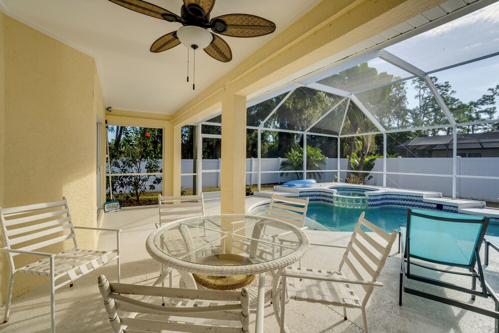 Family Haven w/ Pool! 8 Mi to Warm Mineral Springs