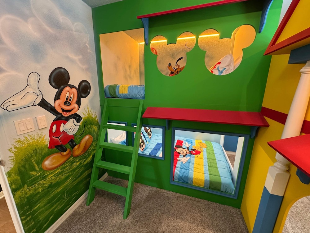 Magical 5BR w Pool Minutes From Disney 16161