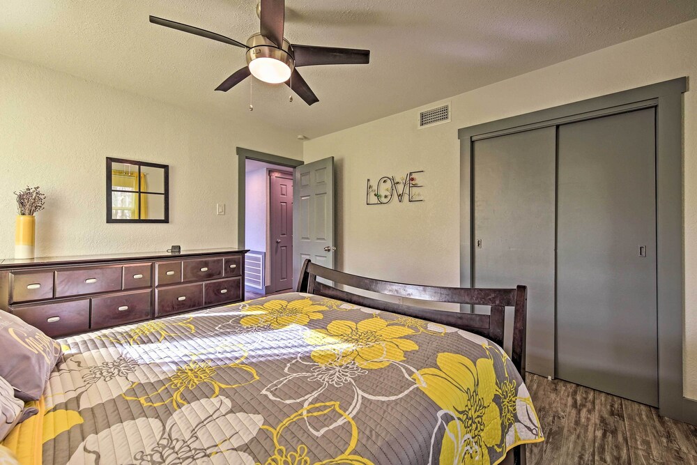 Remodeled Retro Home w/ Deck, Walk to Main Street! view 2