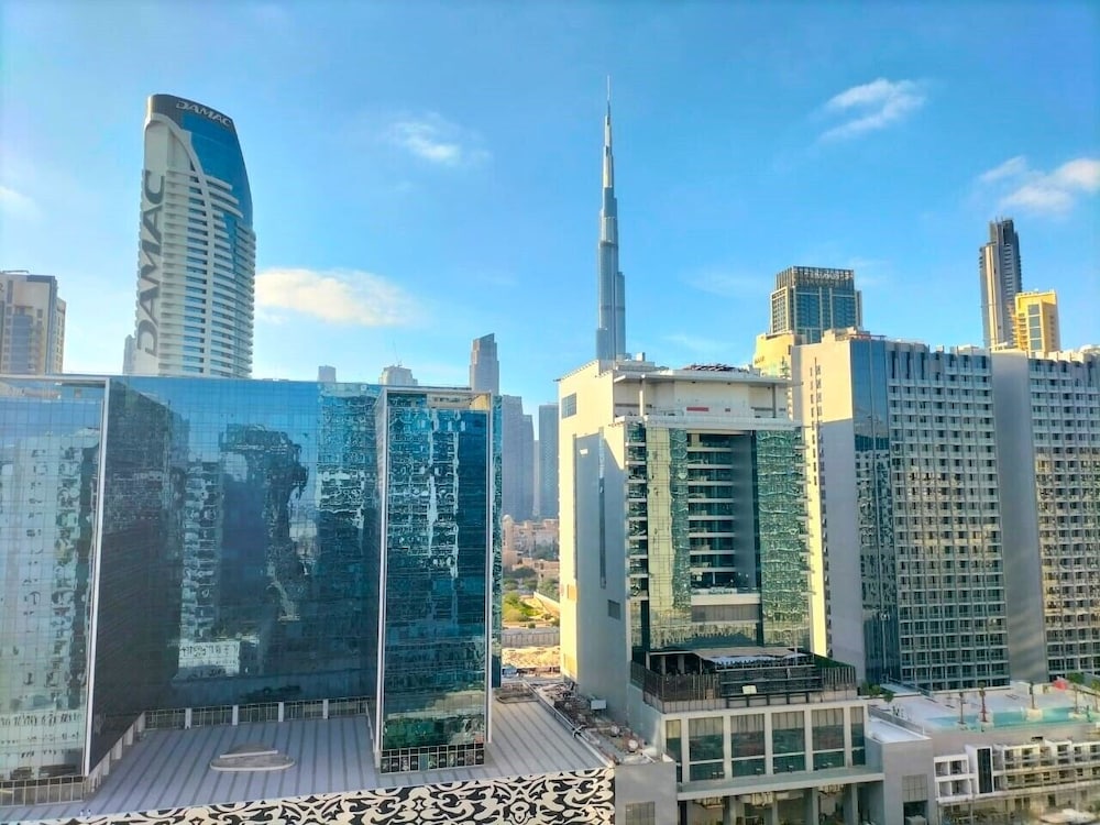 1BHK in Business Bay.Burj View.Balcony