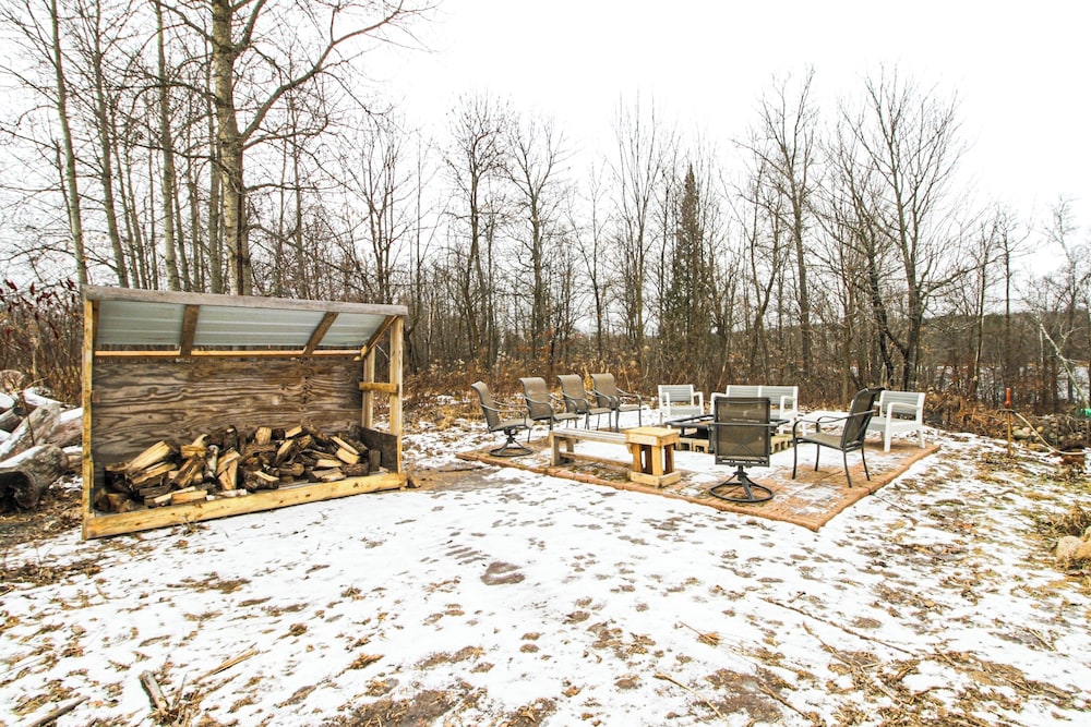 Fish & Swim: Lakefront Mora Home on 2 Acres!