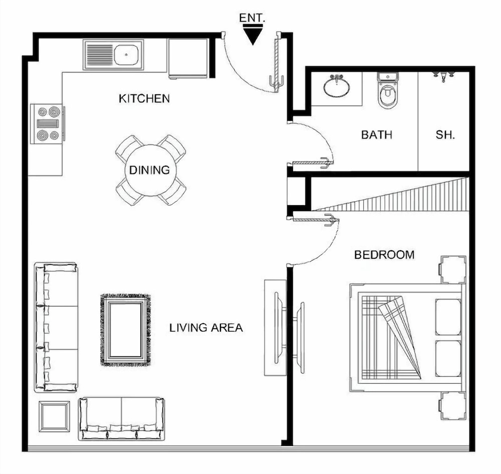 LUX Pad Executive Suite Canal View 5