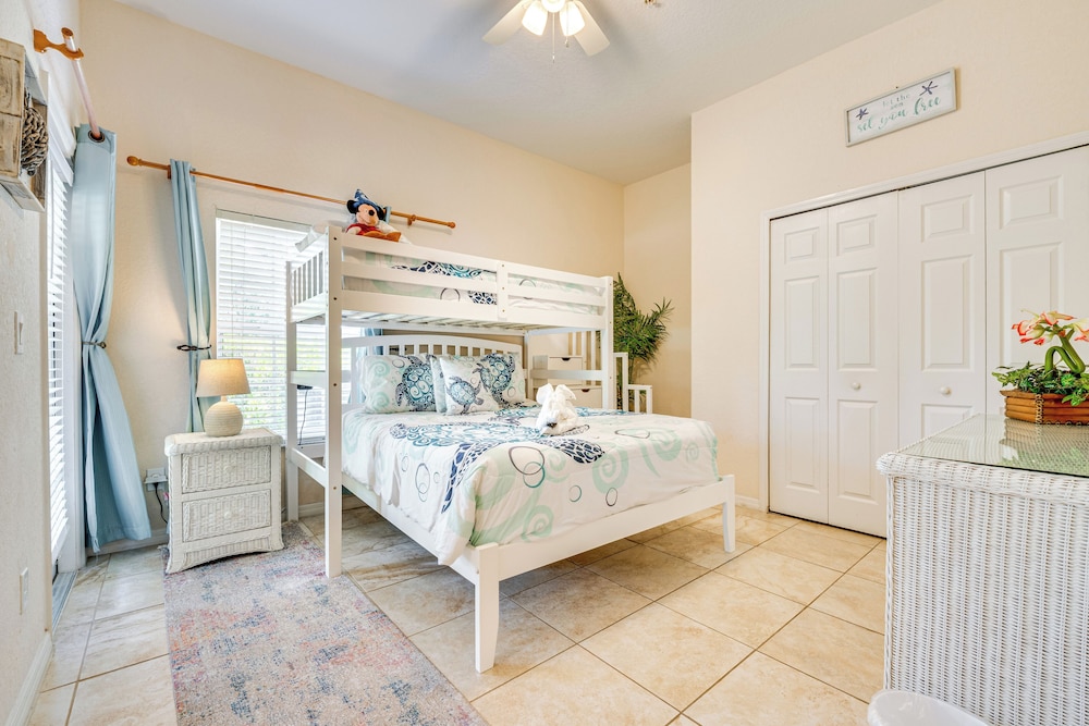 8 Mi to Disney: Family Condo in Walkable Resort!
