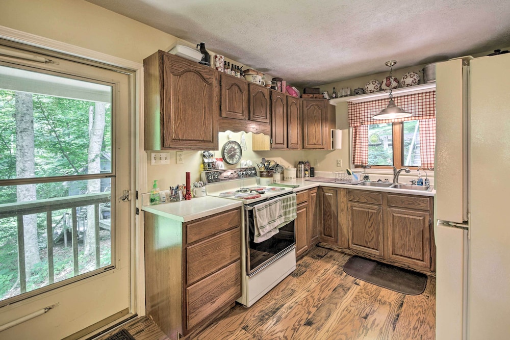 Riverside Cabin w/ 3 Decks in North Vernon! - Property Image 7