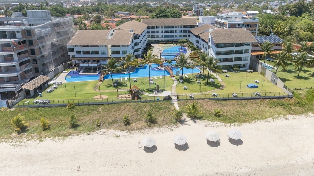 Flat beira mar-Com Churrasq-SH133