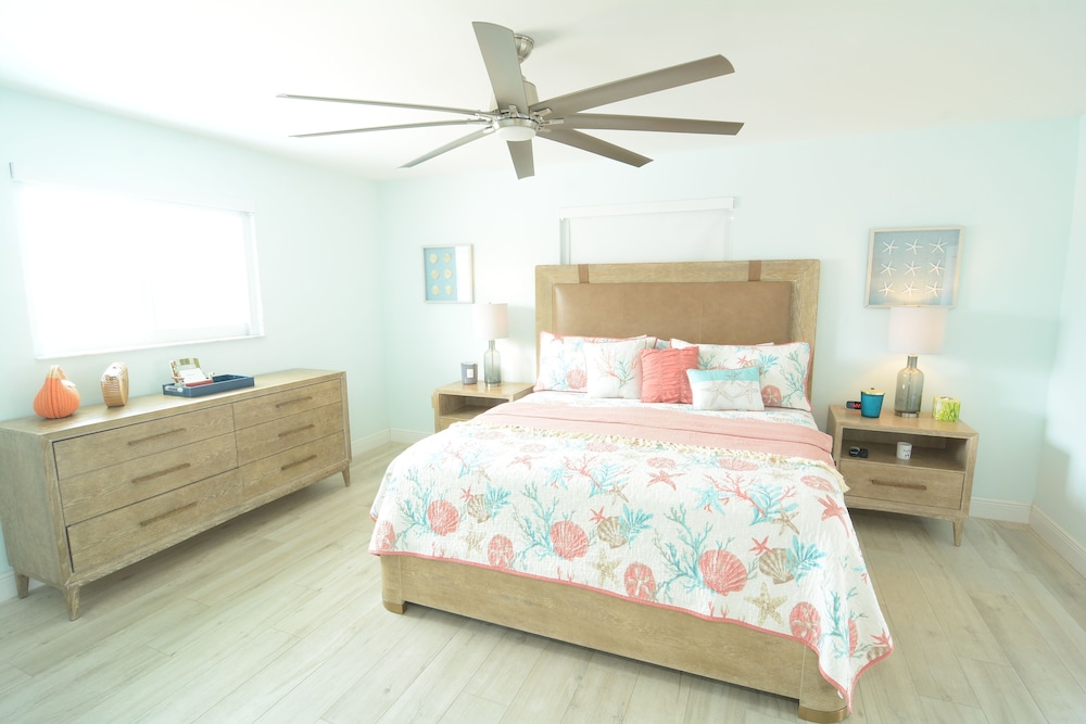 Beautiful Canal Front Home With Above Ground Pool, Dock And Fish Cleaning Station 4 Bedroom Home by RedAwning