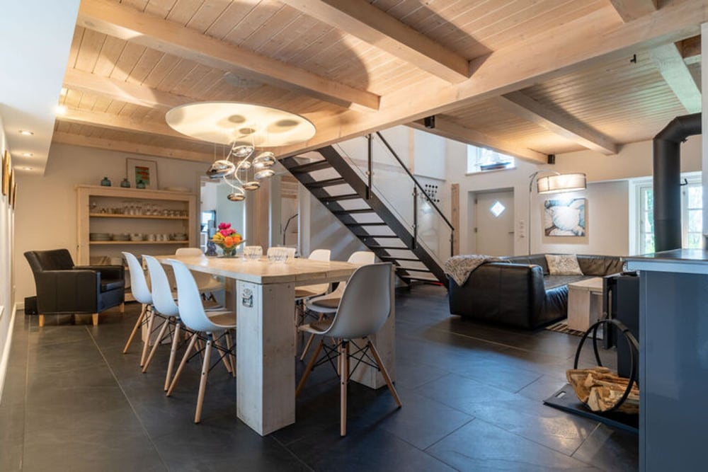 Reetgedecktes Ferienhaus in Westerhever mit Sauna