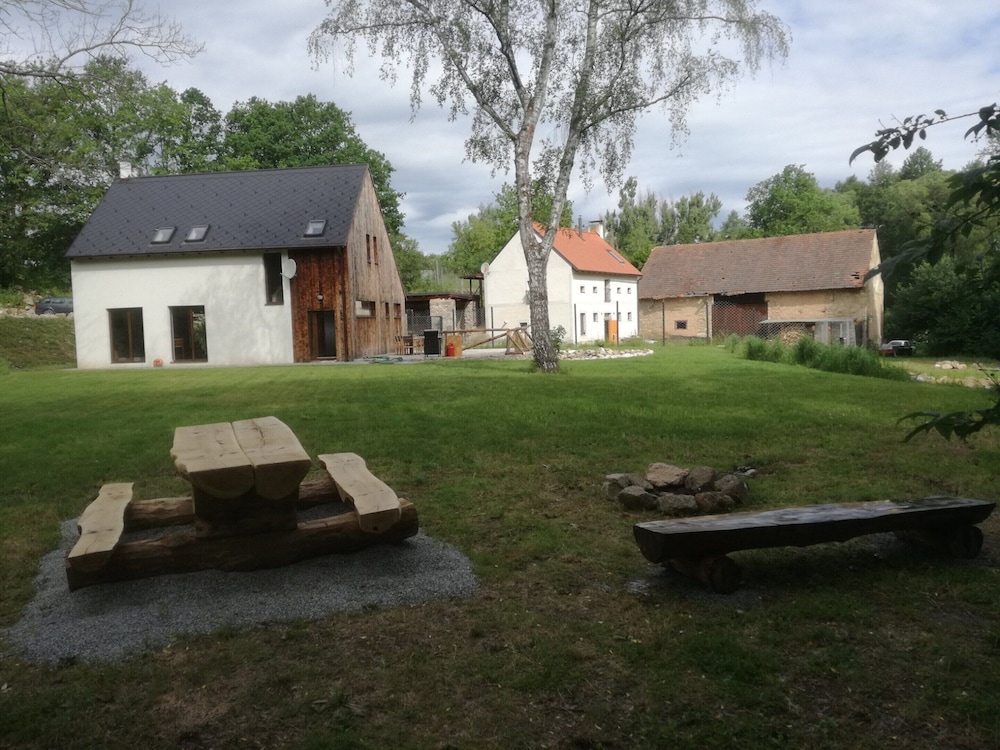 Villa in Lesany With Sauna and Jacuzzi
