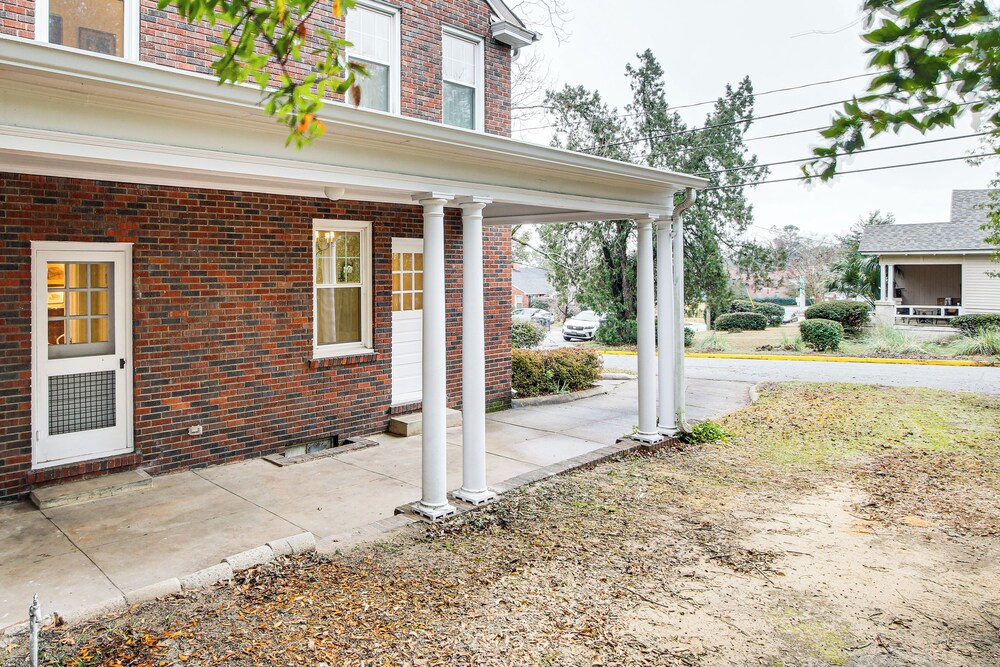 3 Mi to Augusta National: Historic Home w/ Patio
