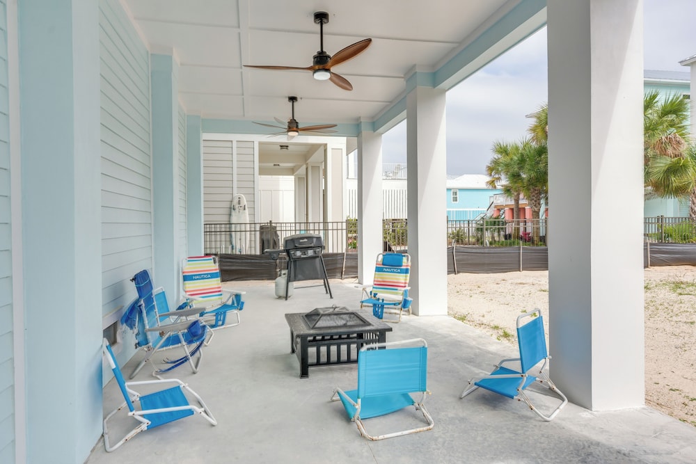 Steps to Beach: New Navarre Home w/ Ocean Views!