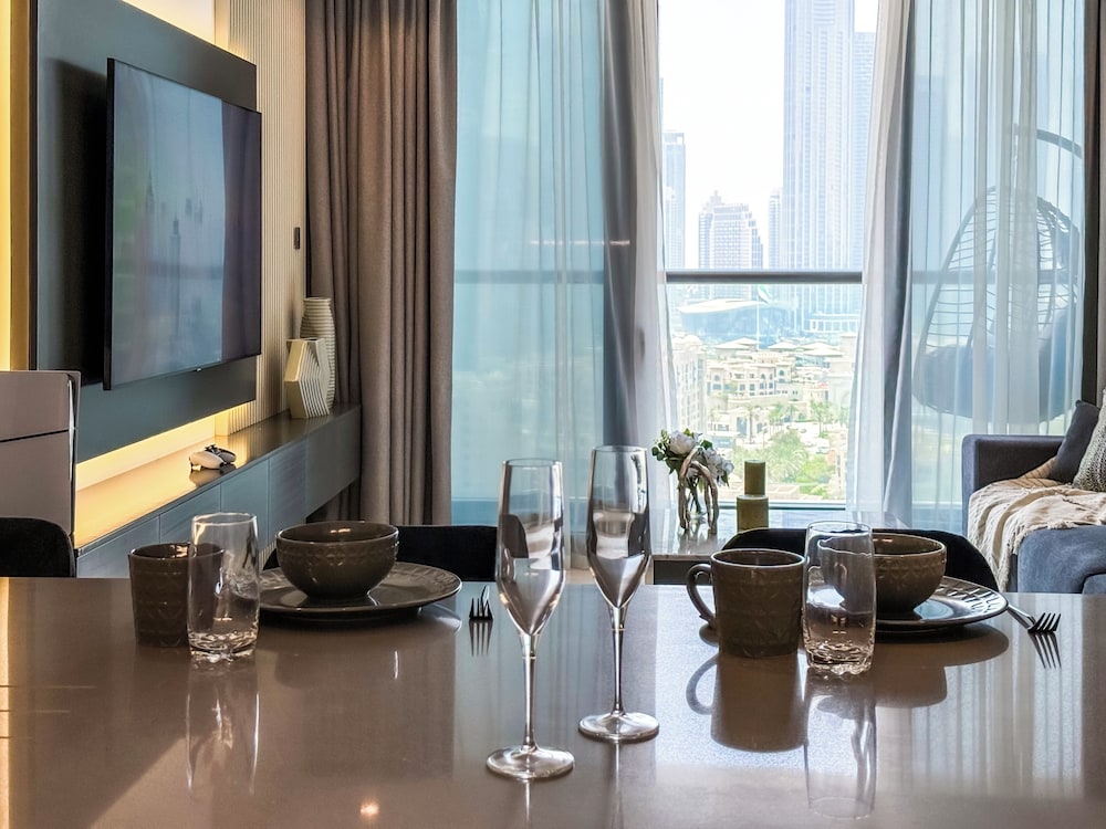 High Floor Burj Khalifa View Apartment