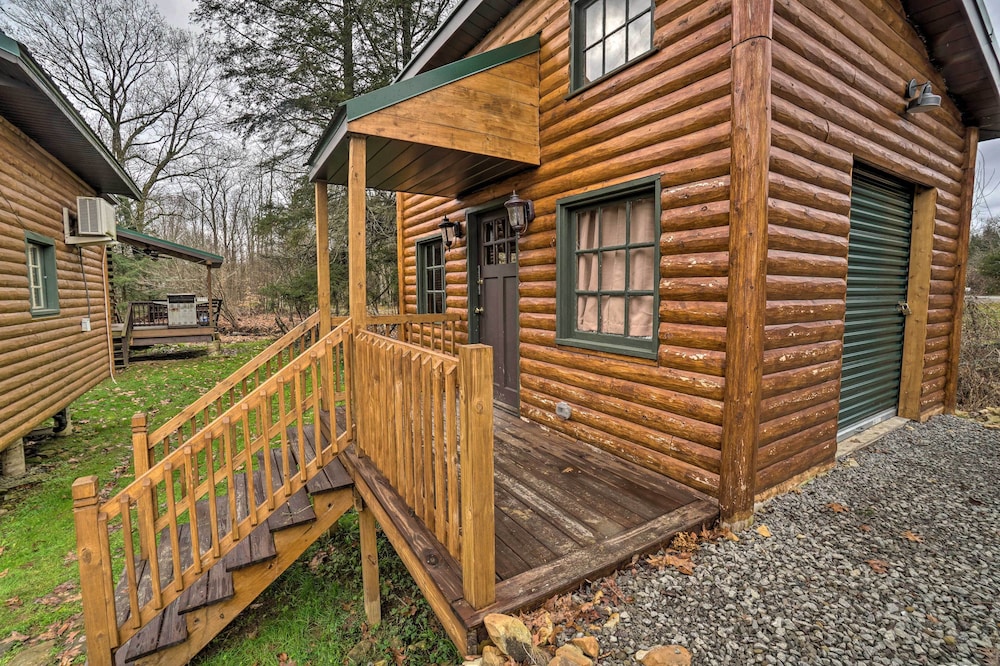 Scenic Log Cabin With Fire Pit & Stocked Creek! view 3