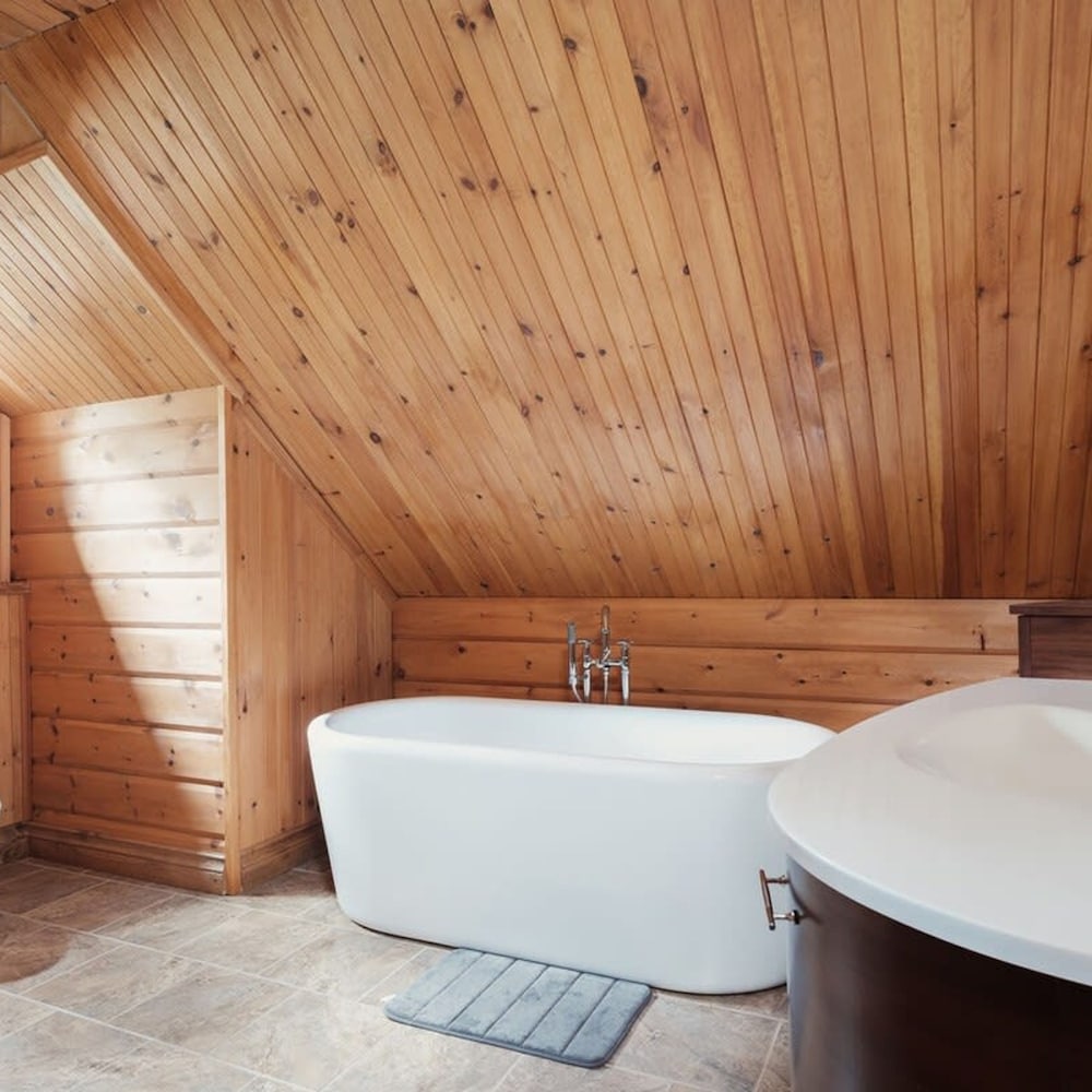 Chalet Bonheur -spa in Nominingue