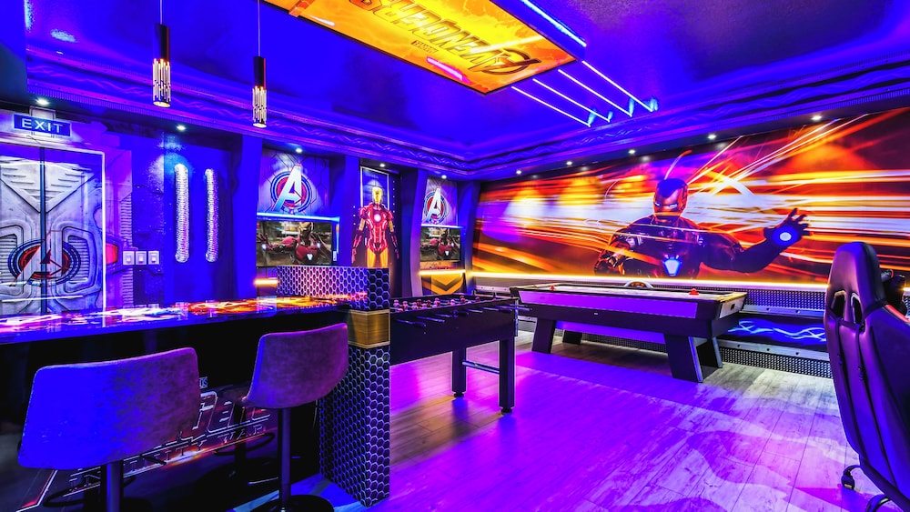Huge Home With Game Room & Theater Near Disney 1429
