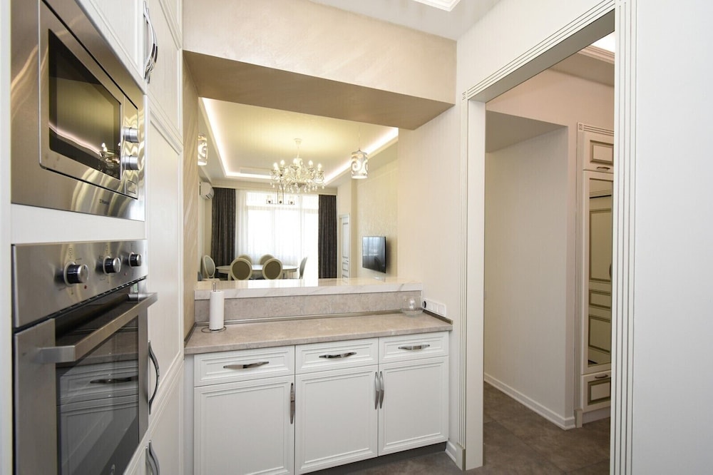 Luxury white apartment