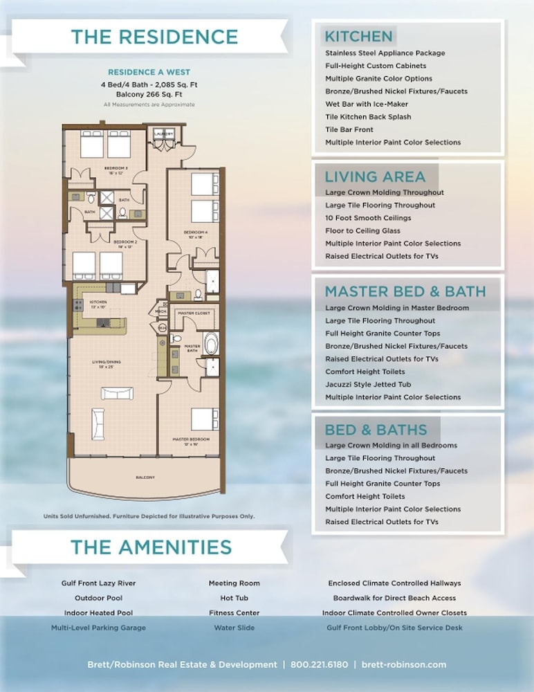 Phoenix Gulf Shores Ii 2501 4 Bedroom Condo