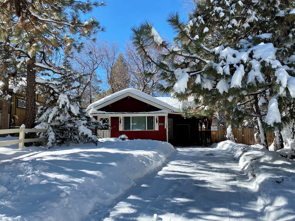 Cozy Red Cabin view 3