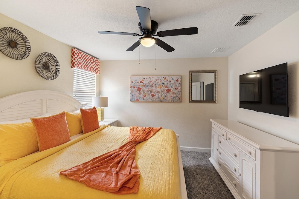 Championsgate Resort Vacation Pool & Spa Home With Resort Clubhouse Amenity Access 8 Bedroom Home