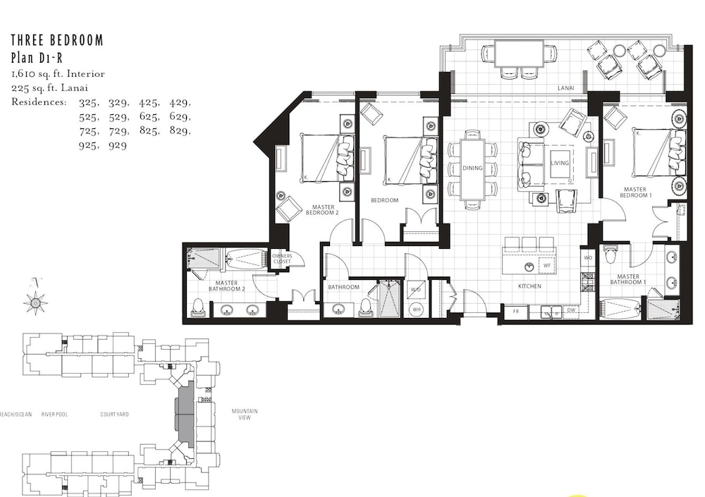 Honua Kai Konea 2 Free Rental Cars KBM Resorts Extra Luxury Villa 2 Units, 6 Bedrooms Ml-1451