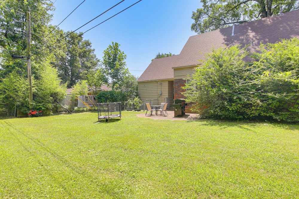 Stay & Play in Memphis: Family Home w/ Yard!