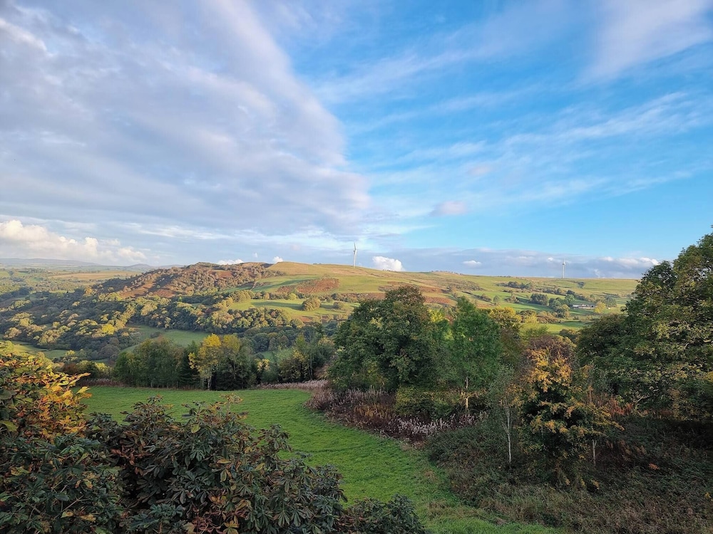 Luxury Welsh Wooden Cabin