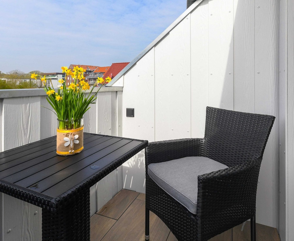 Ferienwohnung mit Balkon in Bensersiel