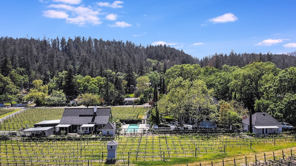 Villa in French Chateau Estate in Napa Valley