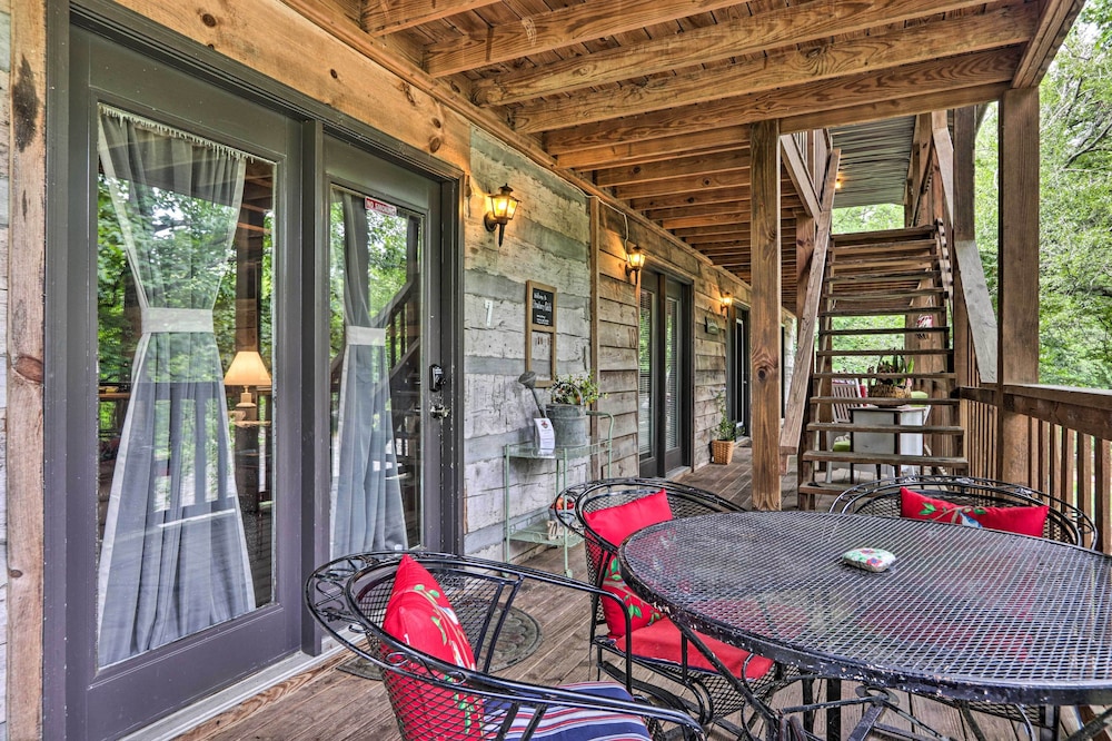 Fire Pit & Deck! Cozy Smoky Mtn Retreat on River view 4