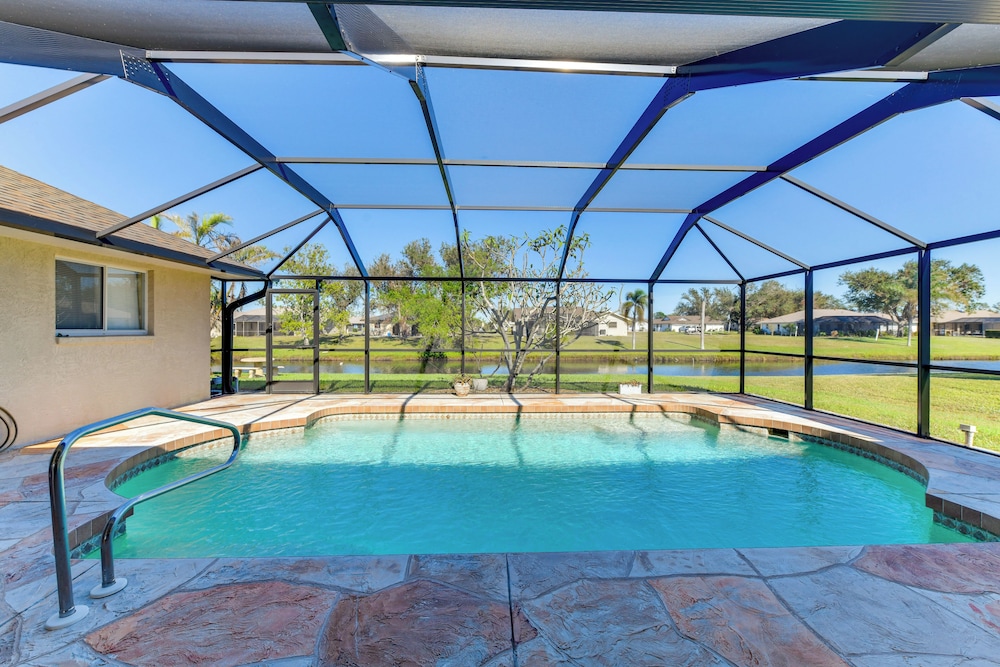 Canal-front Home in Rotonda West Near Golf + Beach