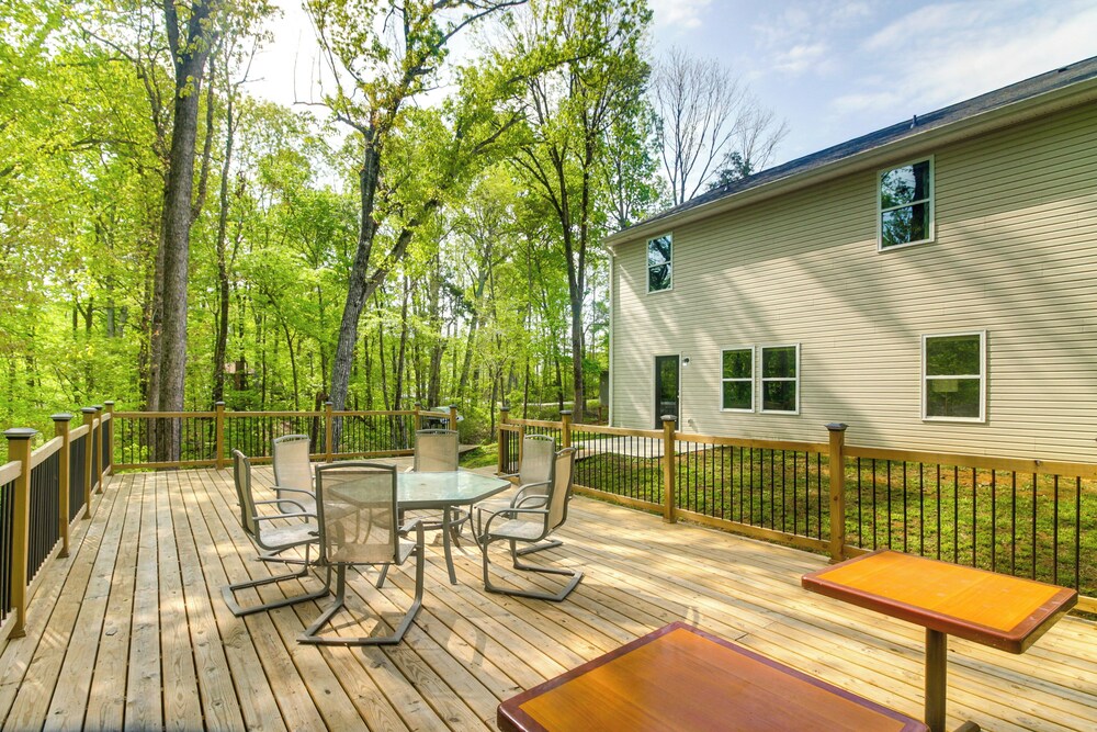 Stay & Play in Charlotte: Family Home w/ Deck