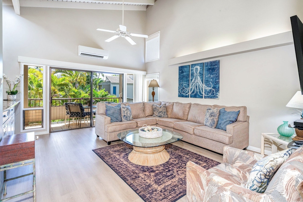 Wailea Ekolu 510 - Ocean Views, Private Lanais, Renovated 2-story With Split AC!