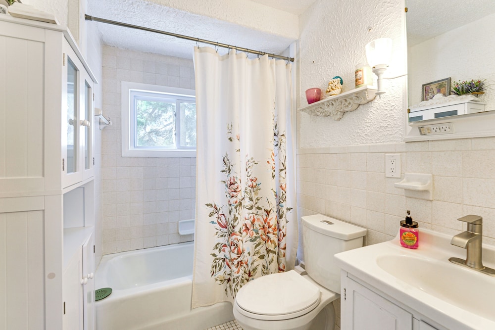 Private Beach & Sauna: Lakefront Deckerville Home!