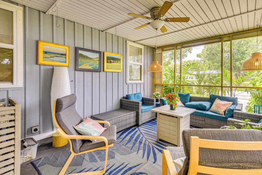 'palm Bungalow' Near Dtwn St Augustine & Beaches!