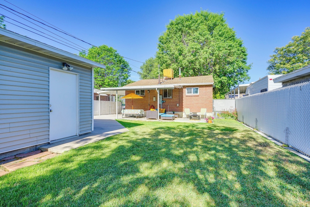 Private Patio & Gym: Spacious Salt Lake City Home!