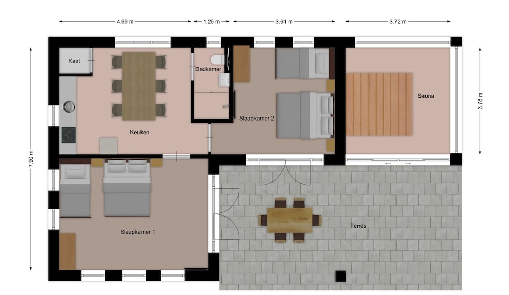 Holiday Home in Friesland Near Canal & Lake